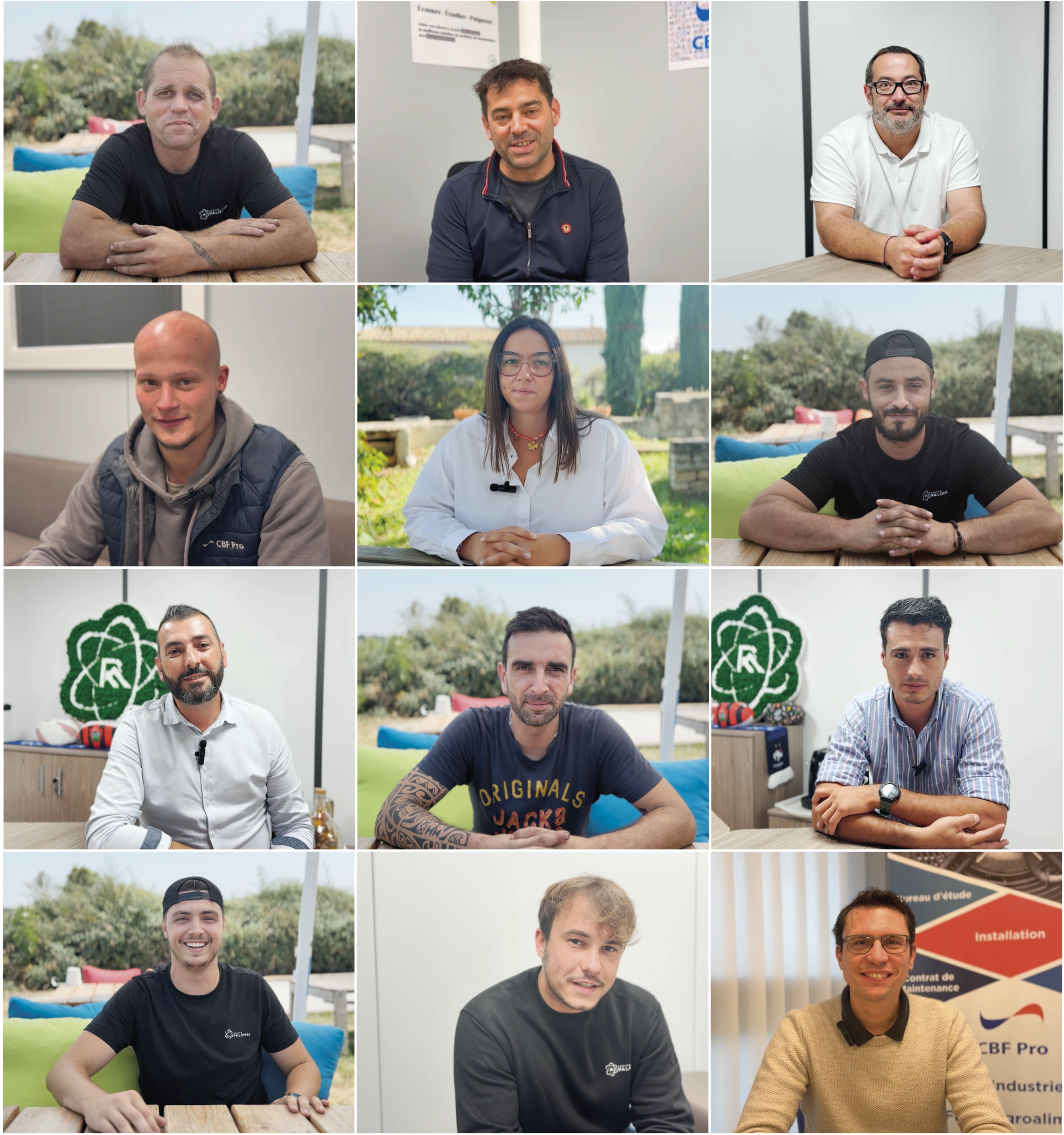 Groupe Palombi : Portraits de collaborateurs