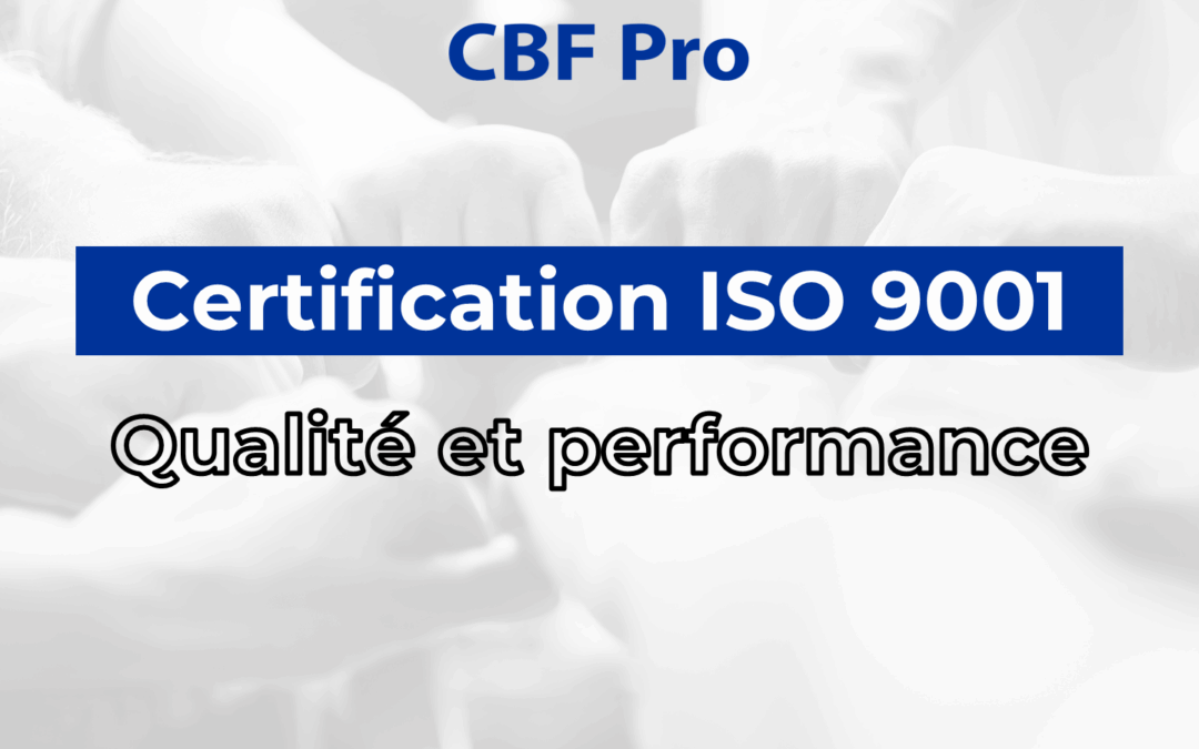 Certification ISO 9001